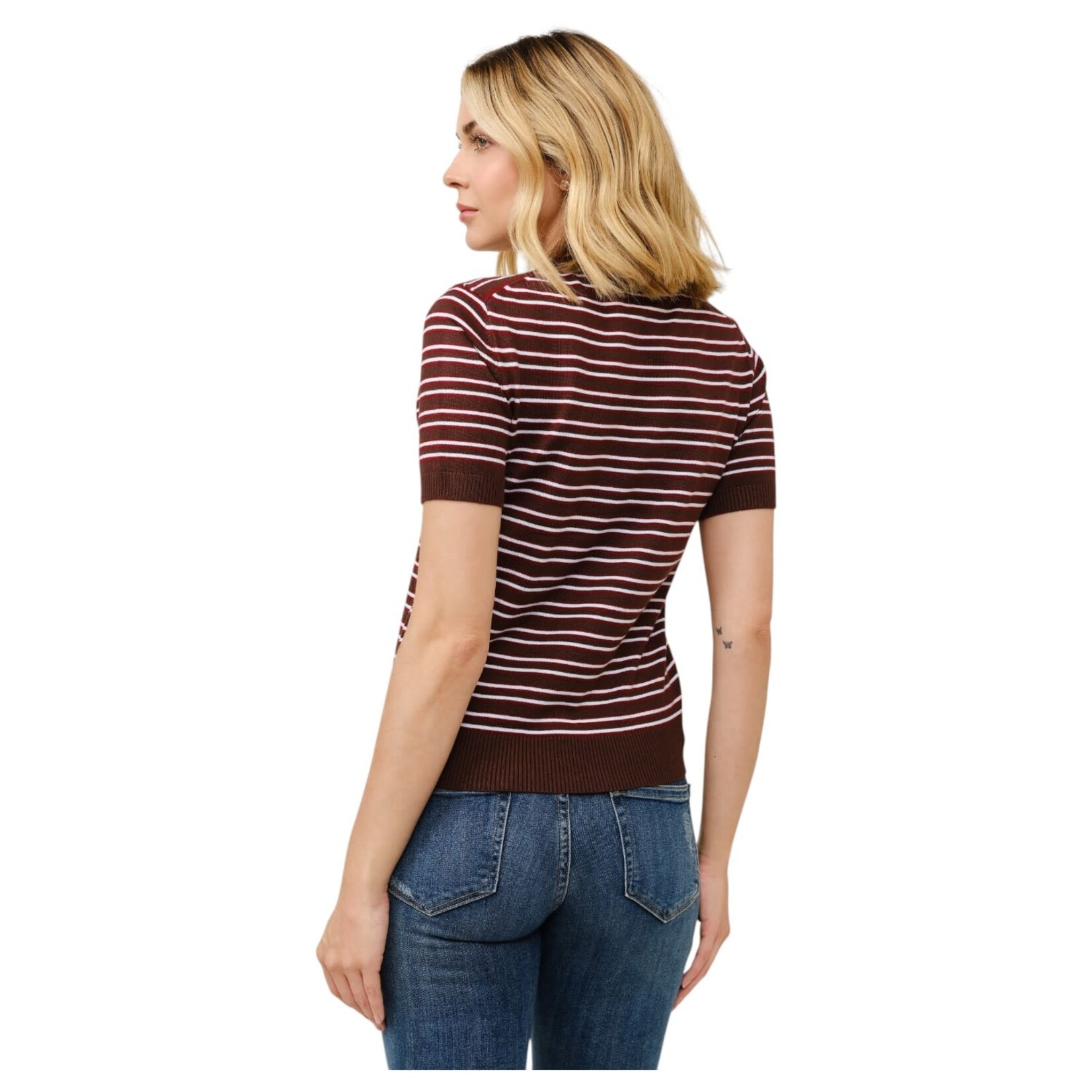 CIELO CIELO STRIPE PULLOVER SWEATER SW412