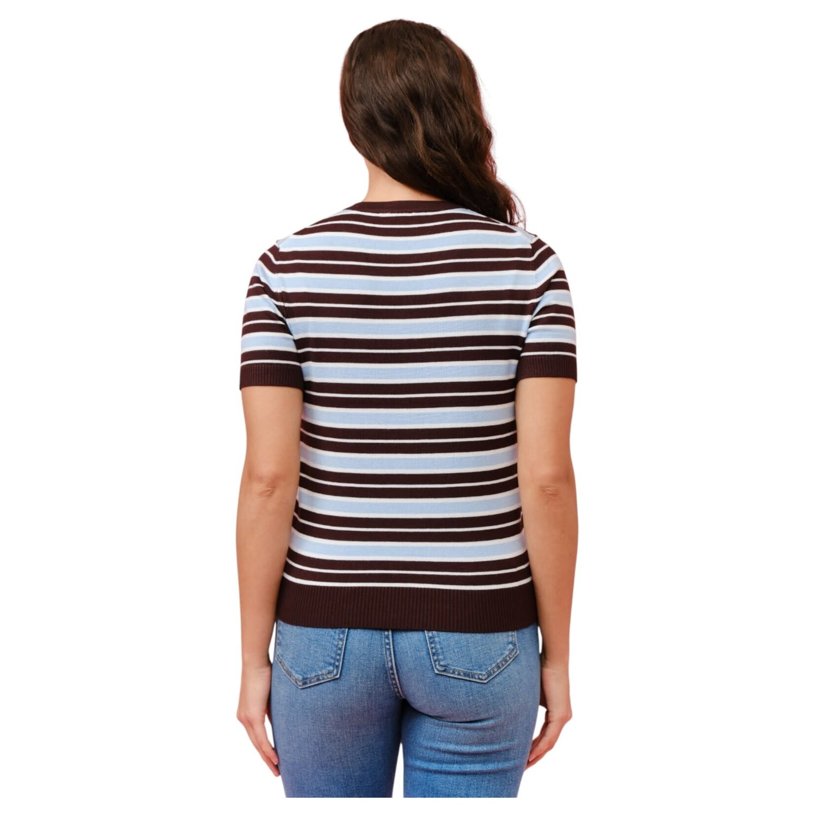 CIELO CIELO STRIPE PULLOVER SWEATER SW255