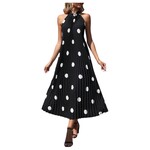 MISS KELLY MISS KELLY SLEEVE LESS PLEATED DRESS SD5507