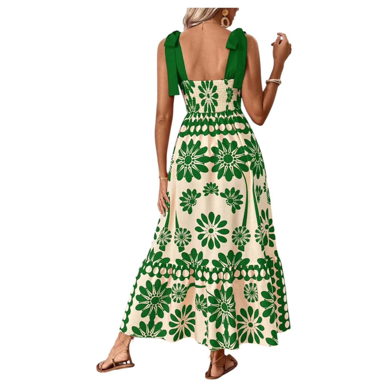 MISS KELLY MISS KELLY TIE STRAP MAXI DRESS SD5722