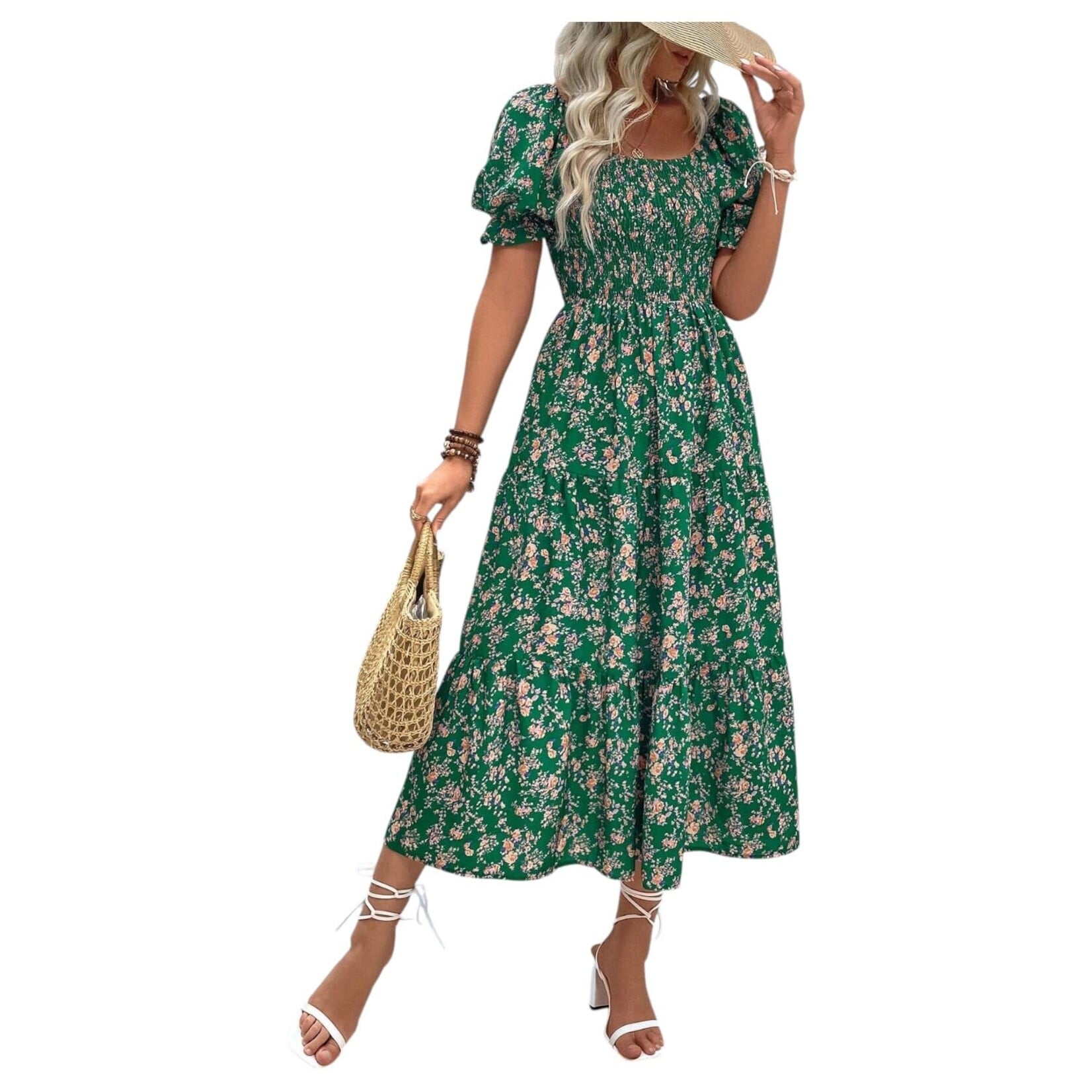 MISS KELLY MISS KELLY OFF THE SHOULDER MAXI DRESS SD5685
