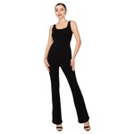 IRIS IRIS FIT & FLARE RIBBED JUMPSUIT IP9267