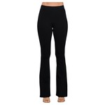CHOCOLATE CHOCOLATE PONTE PULL-UP DRESSPANT 5A2035