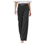 DAZZ DAZZ GOLD CHAIN WIDE LEG DRESSPANT D36400