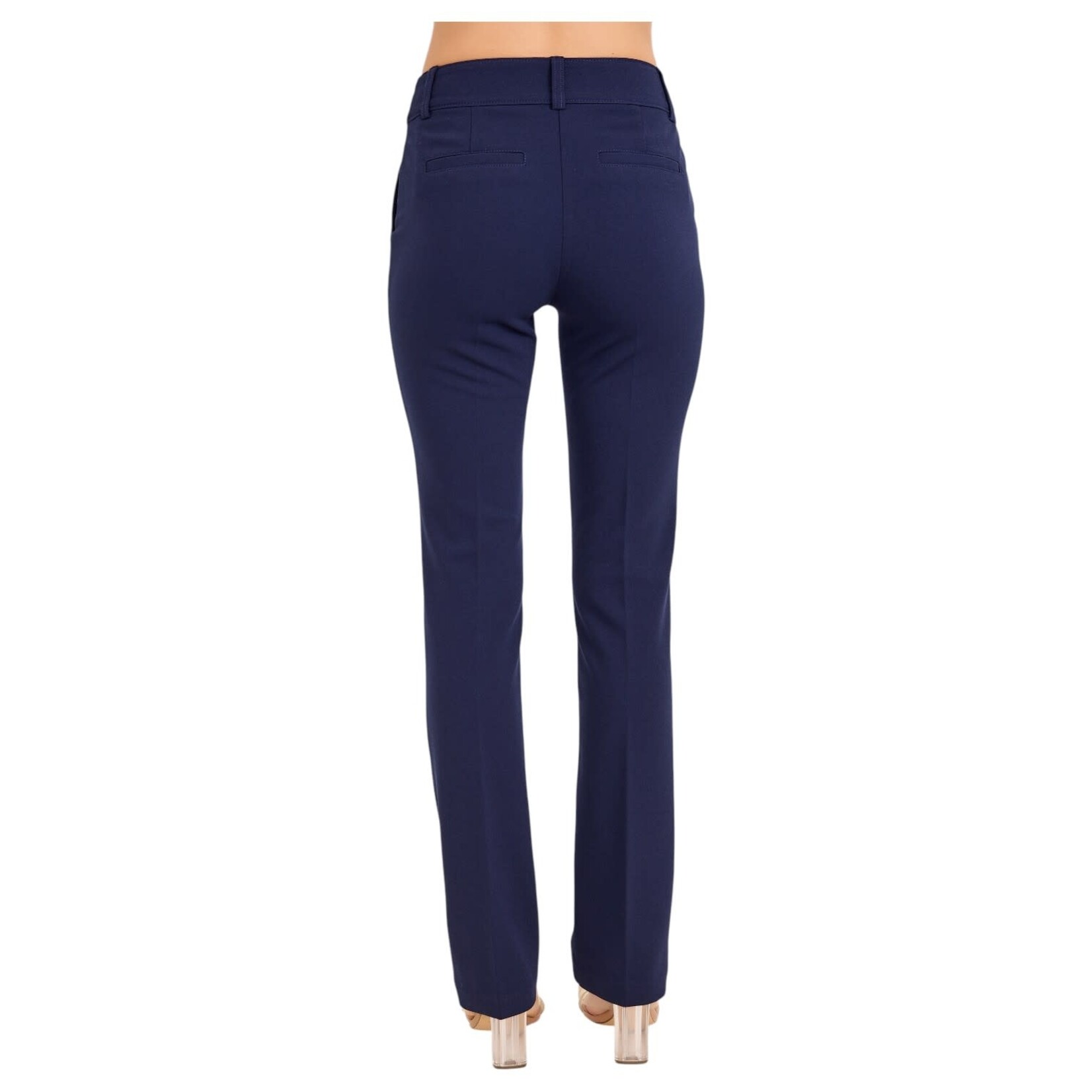 DAZZ DAZZ CREPE STRAIGHT REGULAR DRESSPANT D36157