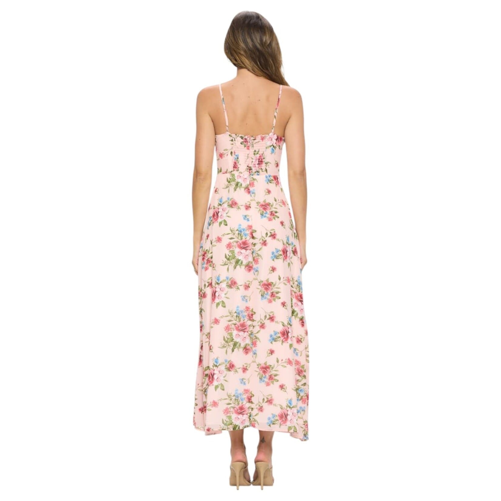 DNA DNA CAMI FLORAL MAXI DRESS 9324D-21190