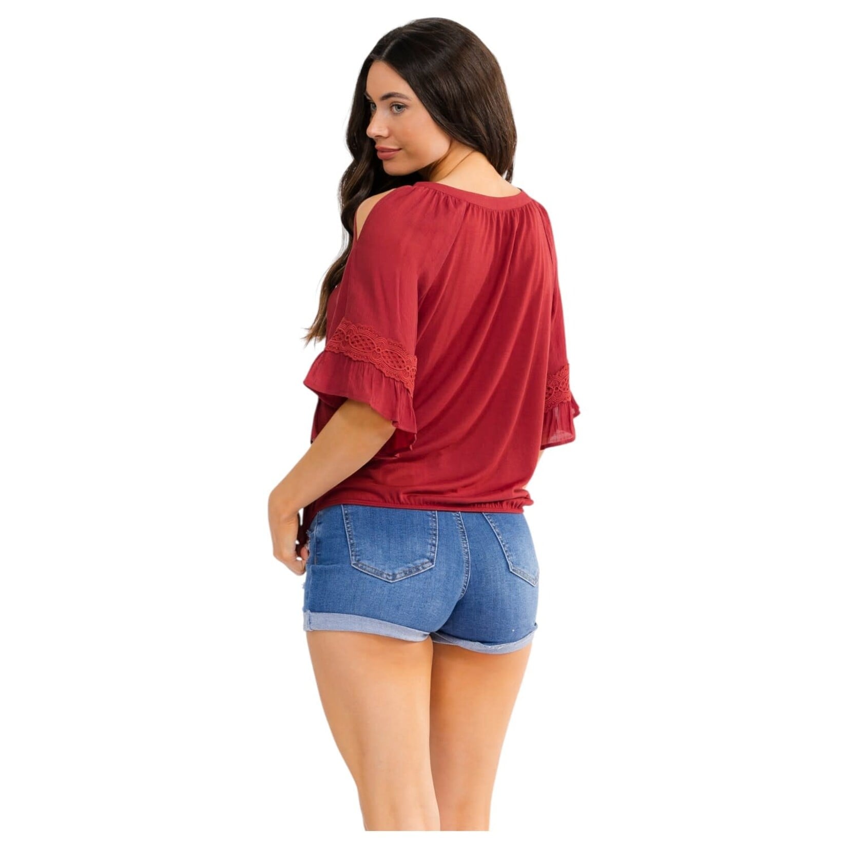 PERSEPTION PERSEPTION 3/4 SLEEVE TOP TP-MS-1924