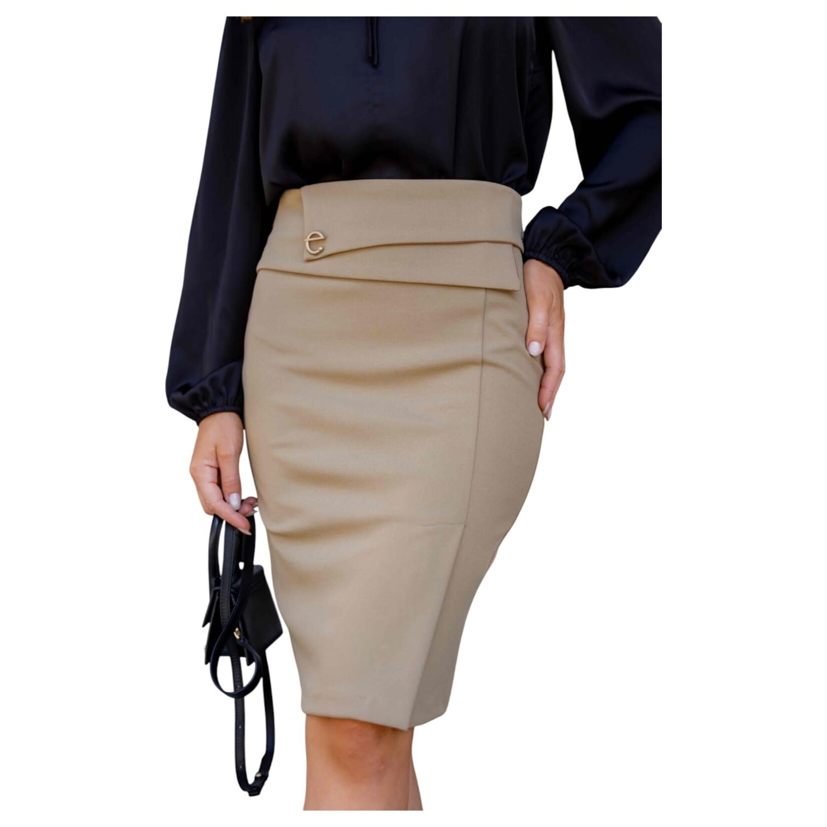 DAZZ DAZZ CREPE SKIRT D14841