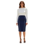 DAZZ DAZZ CREPE SKIRT D14911