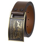 LEVIS LEVI'S 38MM PLAQUE BRIDLE BELT 11LV0253