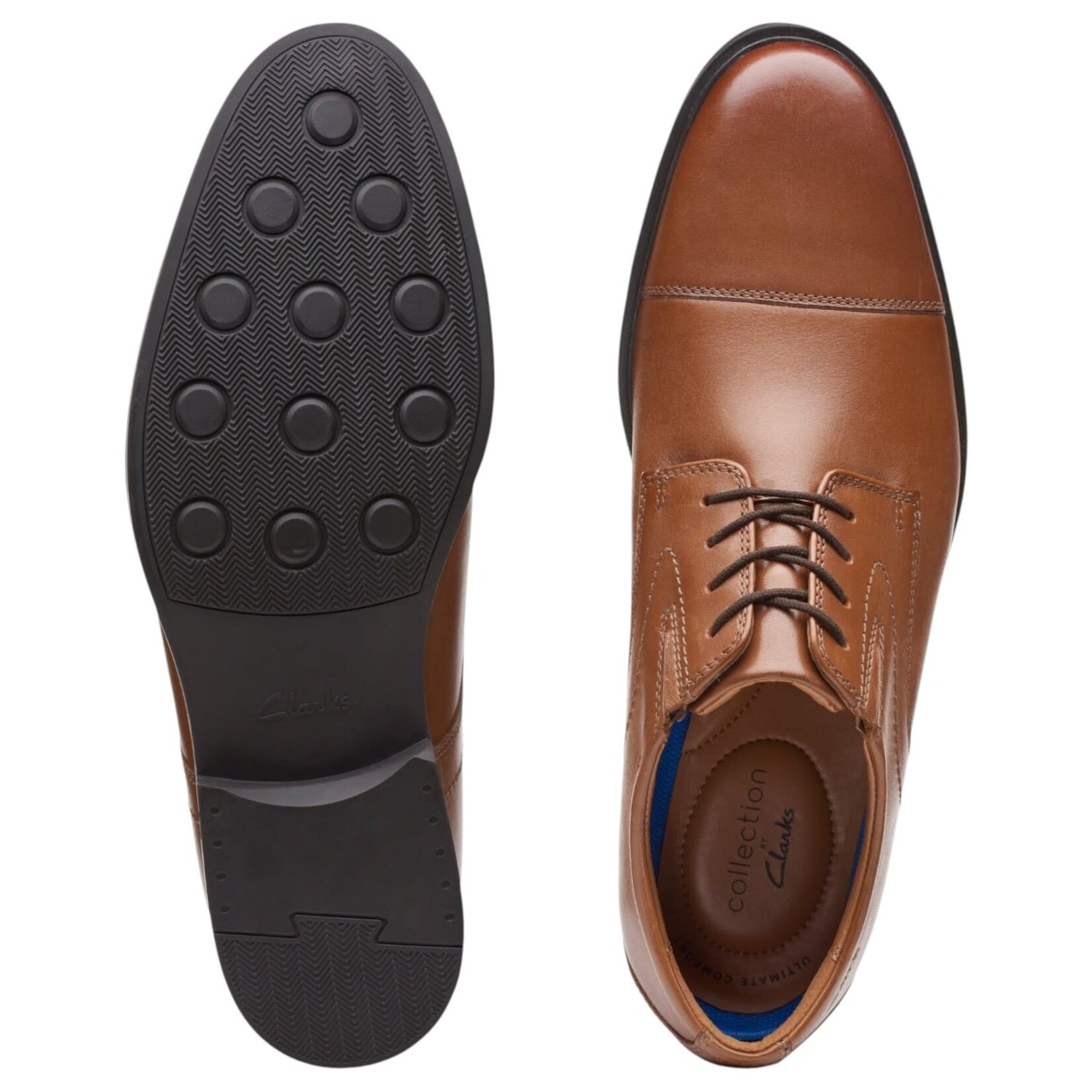 CLARKS CLARKS LACE UP DRESS SHOE WHIDDON CAP 26152913