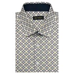 GIORGINNI GIORGINNI SHORT SLEEVE PATTERNED SHIRT FPS-2445