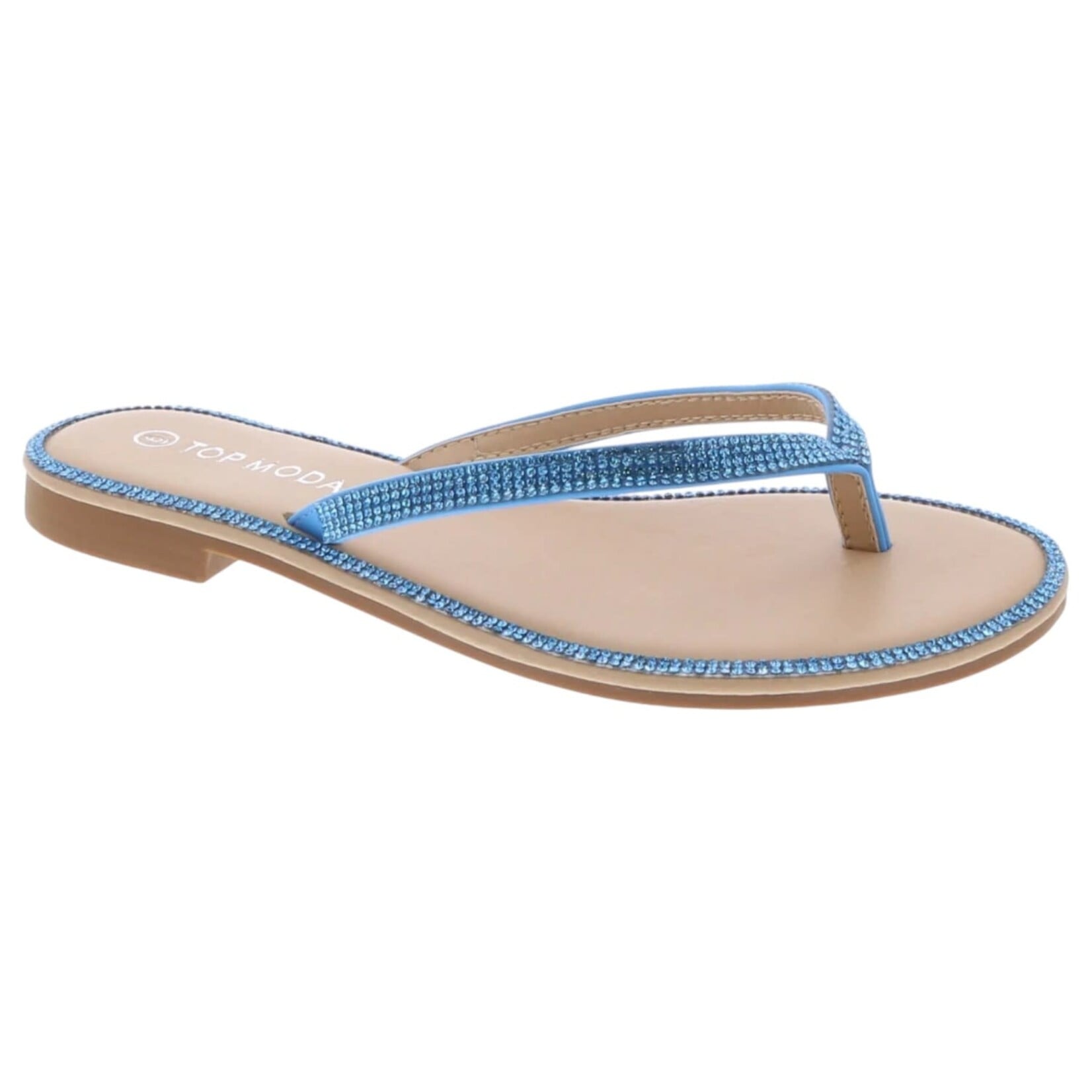 TOP MODA TOP MODA THONG RHINESTONE SLIPPER HAITI-1