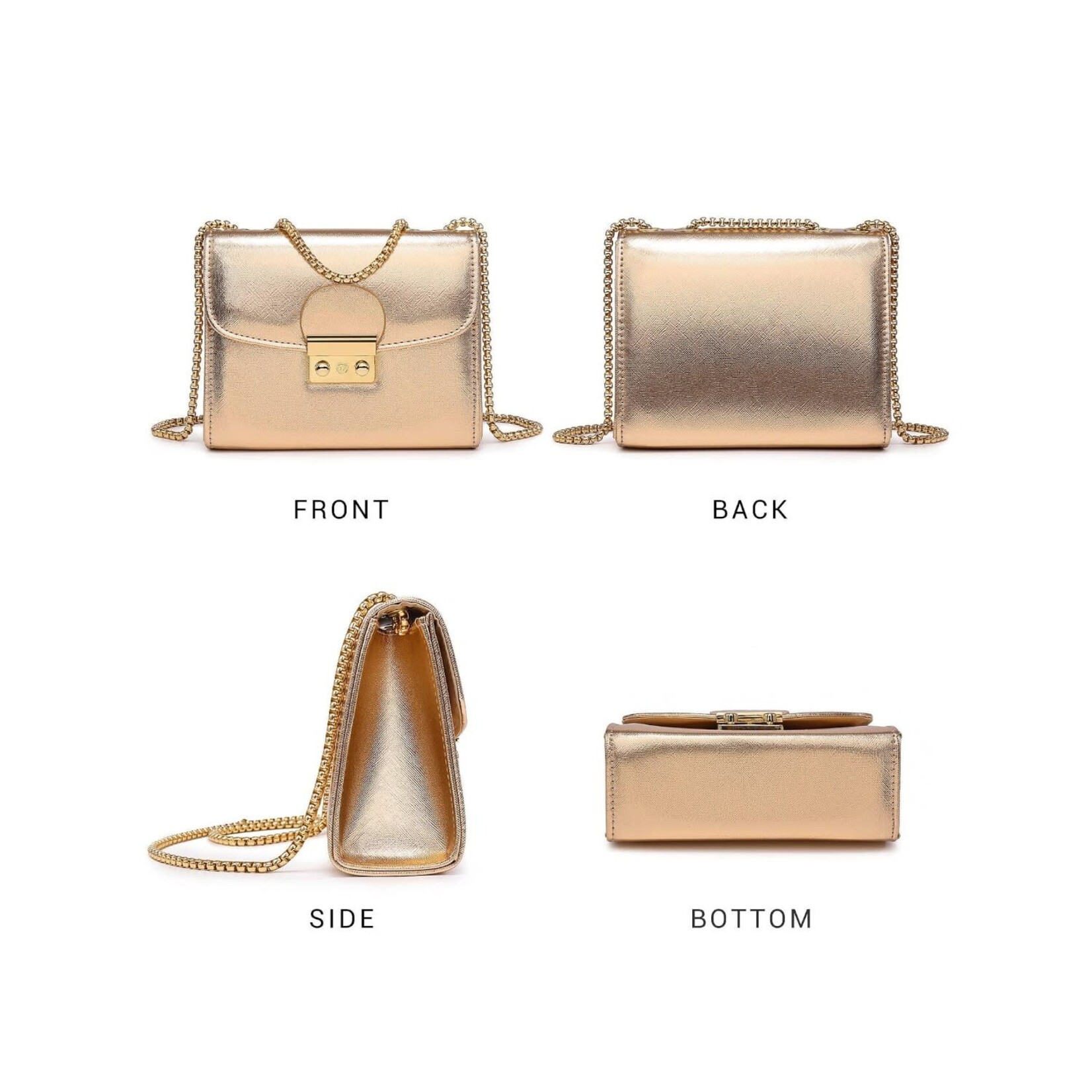 DASEIN DASEIN MINI CHAIN STRAP CROSSBODY EHD-21009