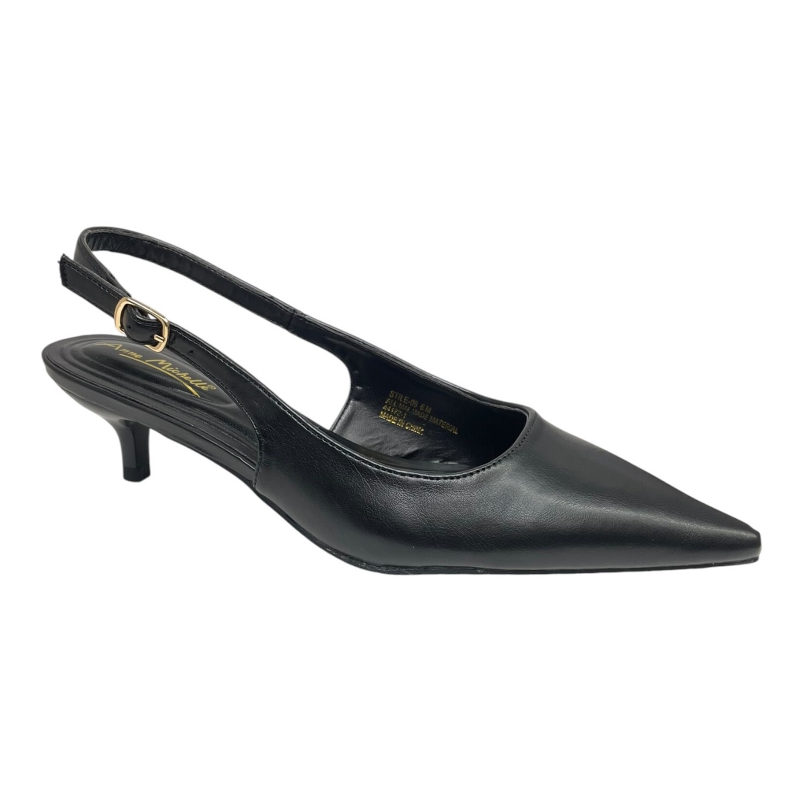 ANNE MICHELLE ANNE MICHELLE POINTY TOE KITTEN HEEL STILE-06