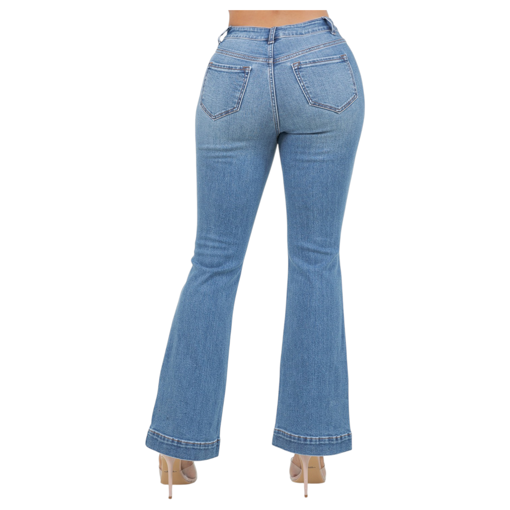 ENCORE JEANS ENCORE DIAGONAL POCKET BOOTCUT JEAN V2712M