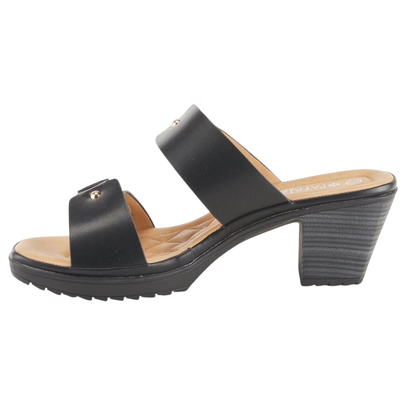 PATRIZIA PATRIZIA GOLD BUCKLE BLOCK HEEL REMY
