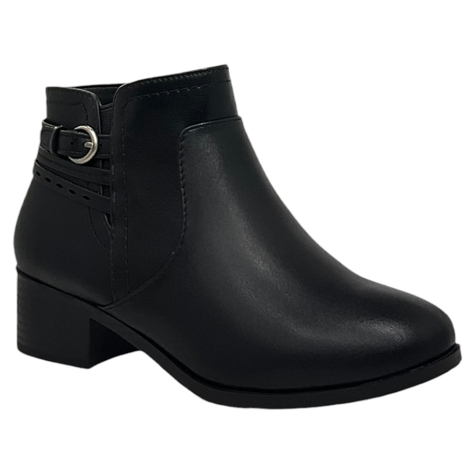 SODA SODA BUCKLE DETAIL ANKLE BOOT BOYET