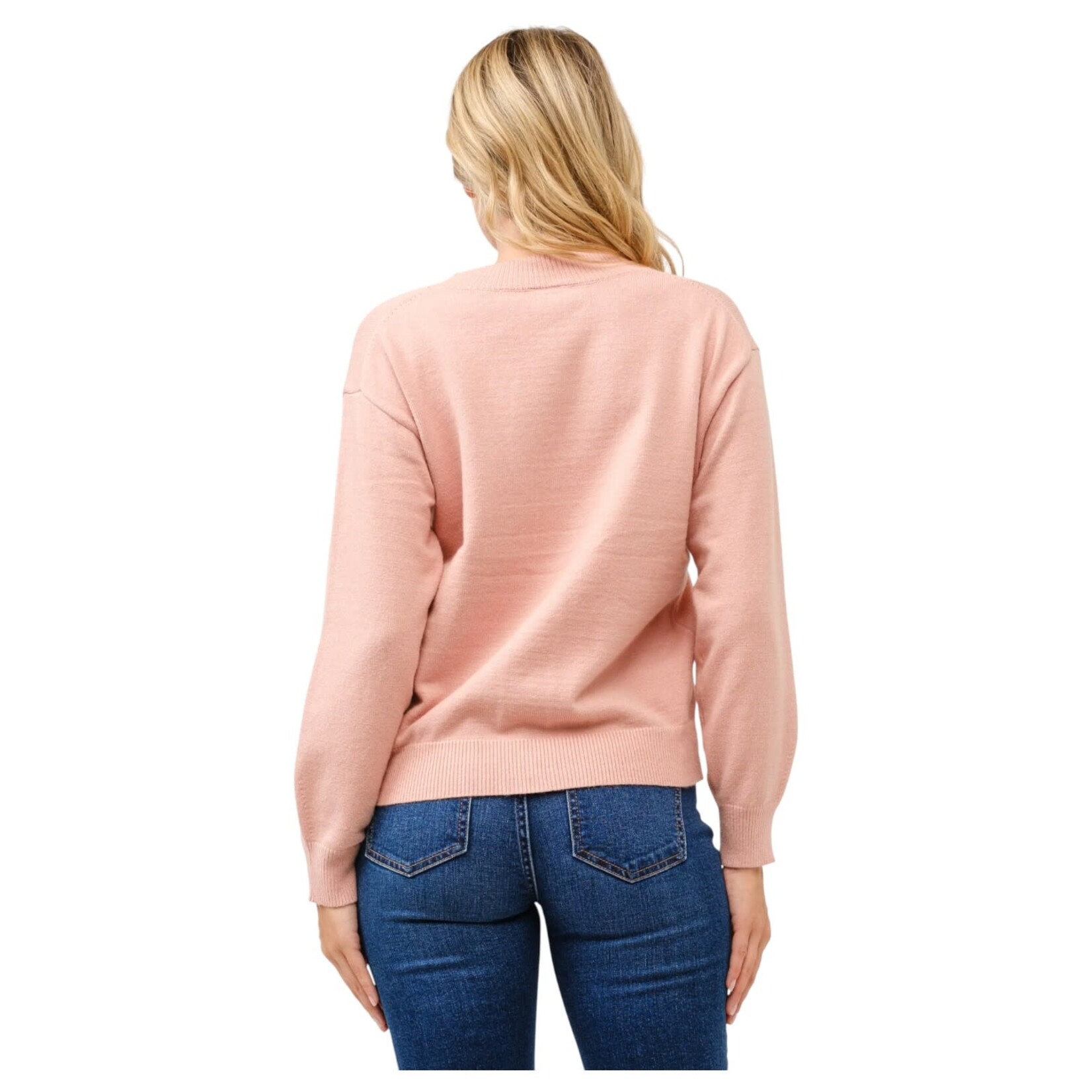 CIELO CIELO MOSAIC POCKET BUTTON UP CARDIGAN SW72