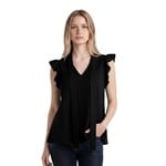 KITCAT KITCAT TIE NECK CAP SLEEVE TOP B42129