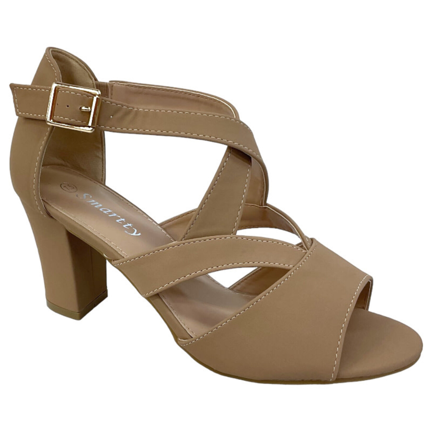 SMARTTY SMARTTY ANKLE STRAP BLOCK HEEL H.ORANGE-02