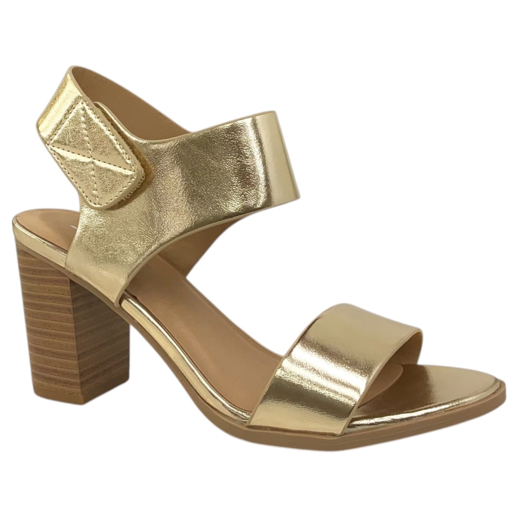 SODA SODA STACKED BLOCK HEEL WILLA