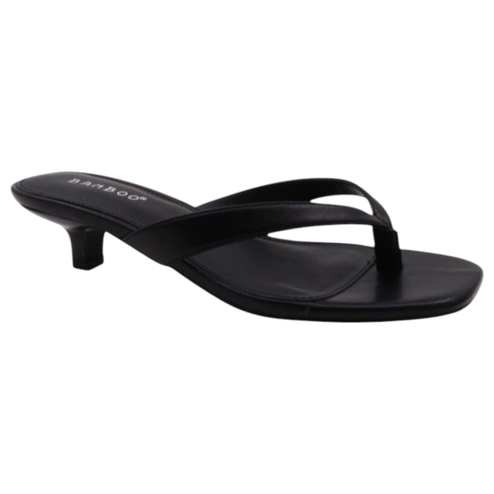 BAMBOO BAMBOO KITTEN HEEL THONG SLIPPER BRAT-11