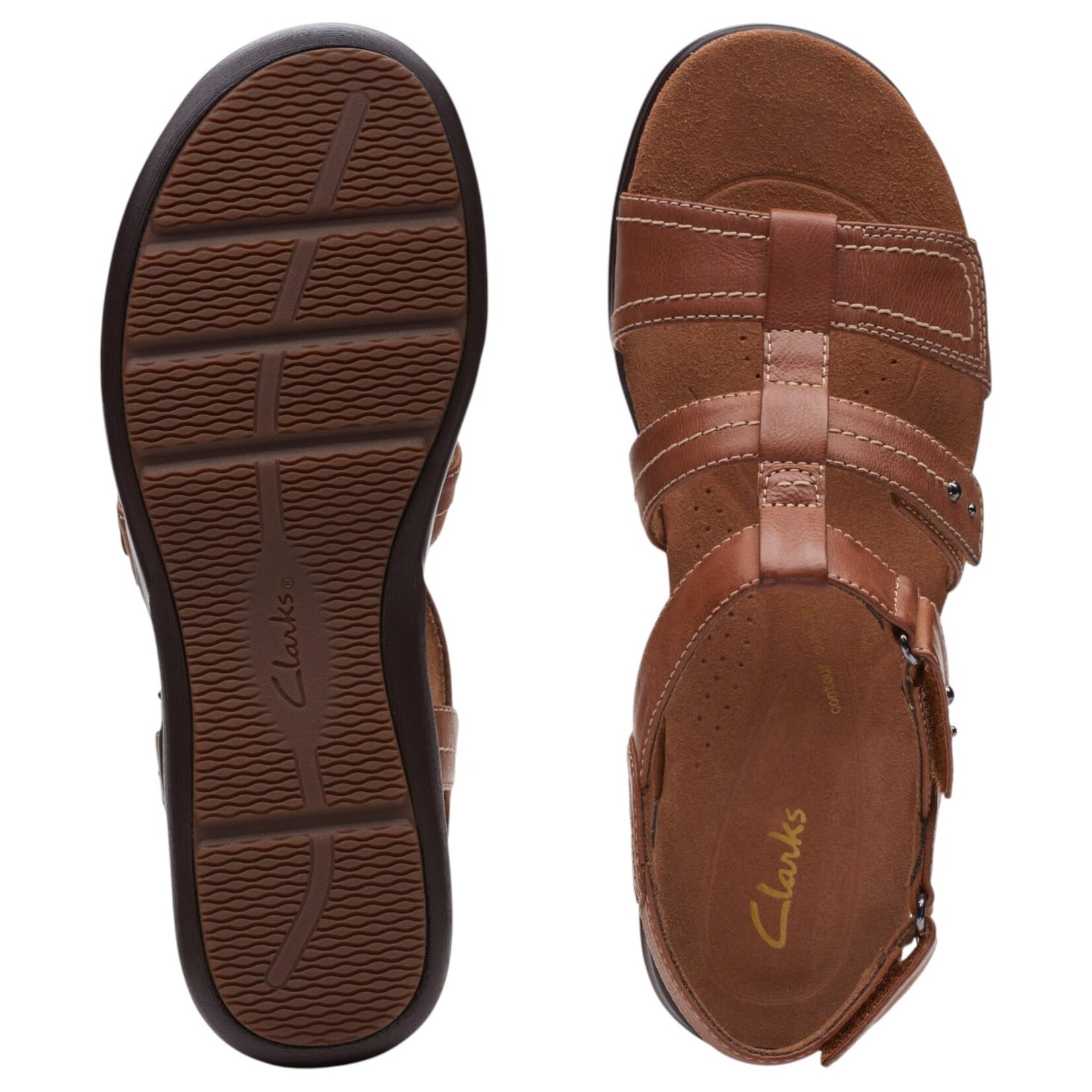 CLARKS CLARKS THREE BAND SANDAL KITLY STEP 26172012
