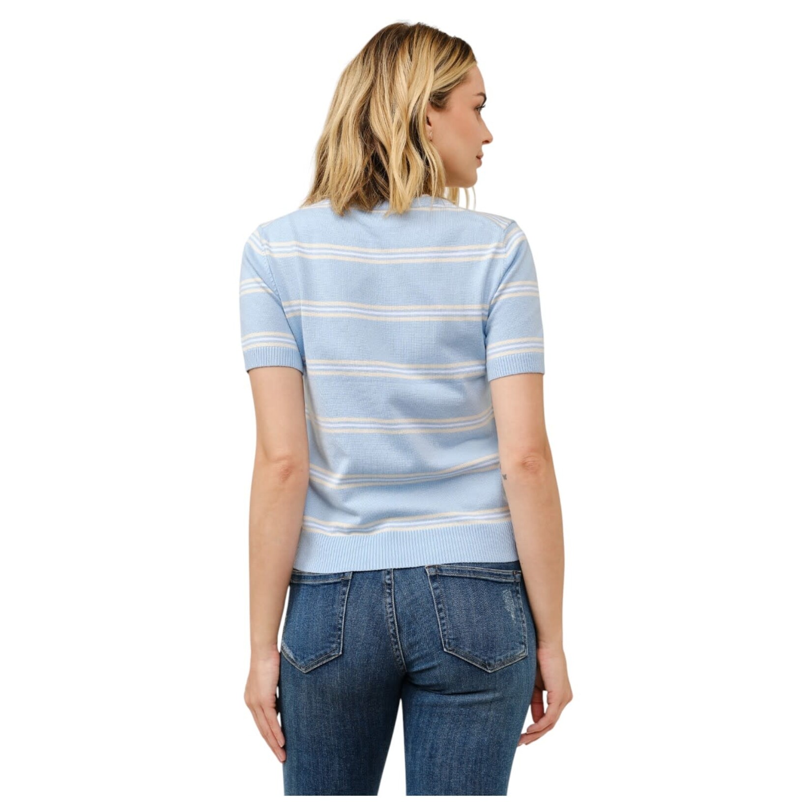 CIELO CIELO STRIPE PULLOVER SWEATER SW419