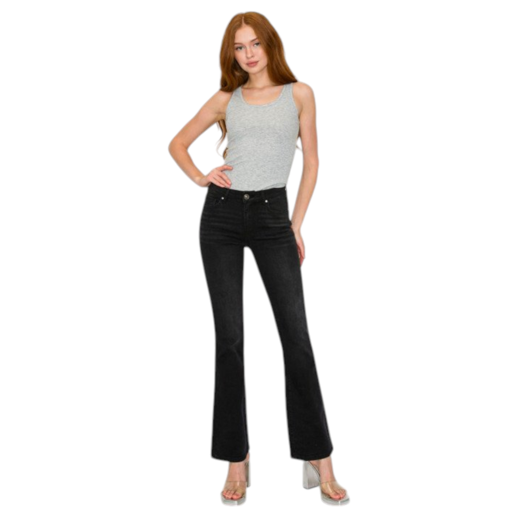 WAX JEANS WAX POTASSIUM WASH BOOTCUT JEAN 90414