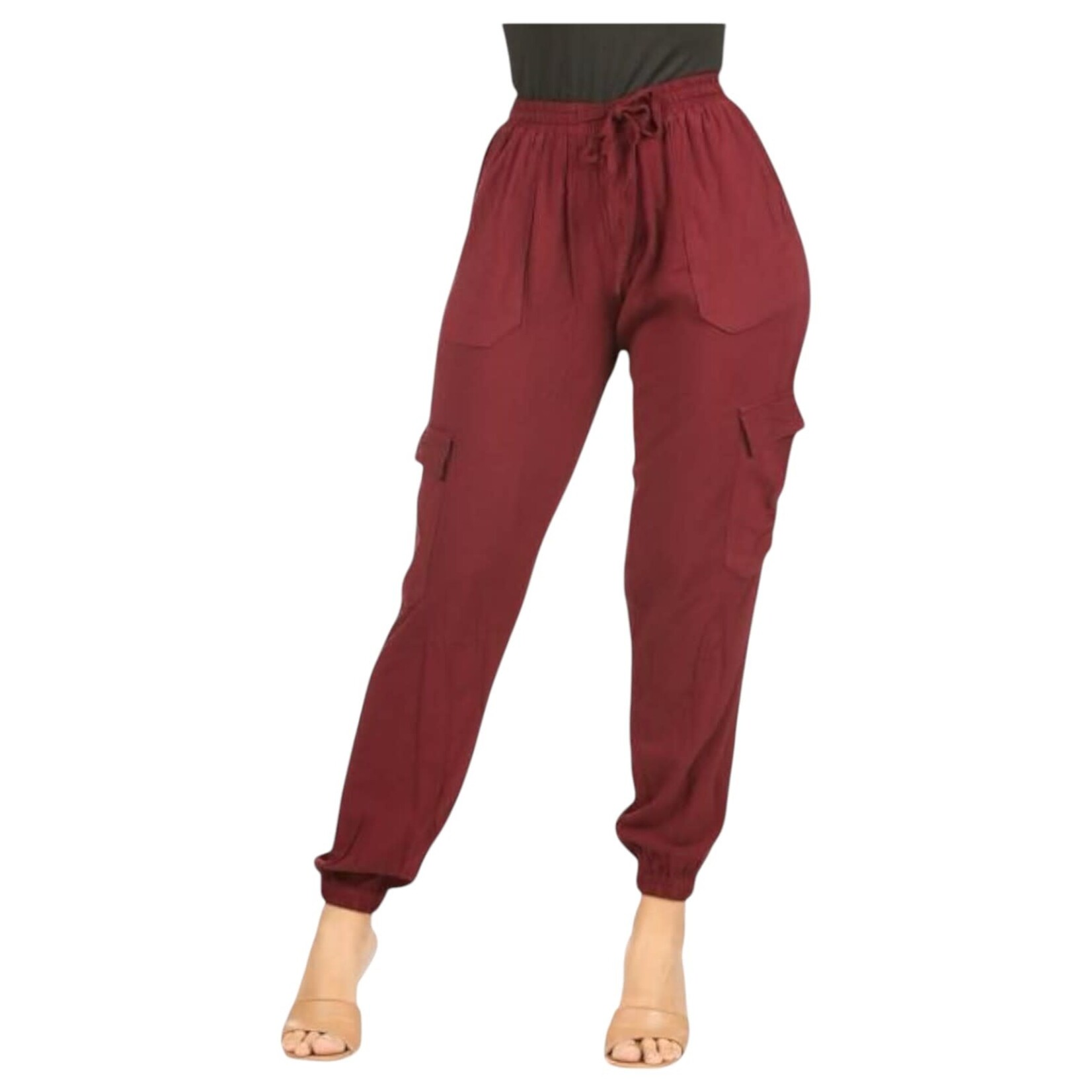 COZZI COZZI CARGO DRAWSTRING LONG JOGGER JIM-2159