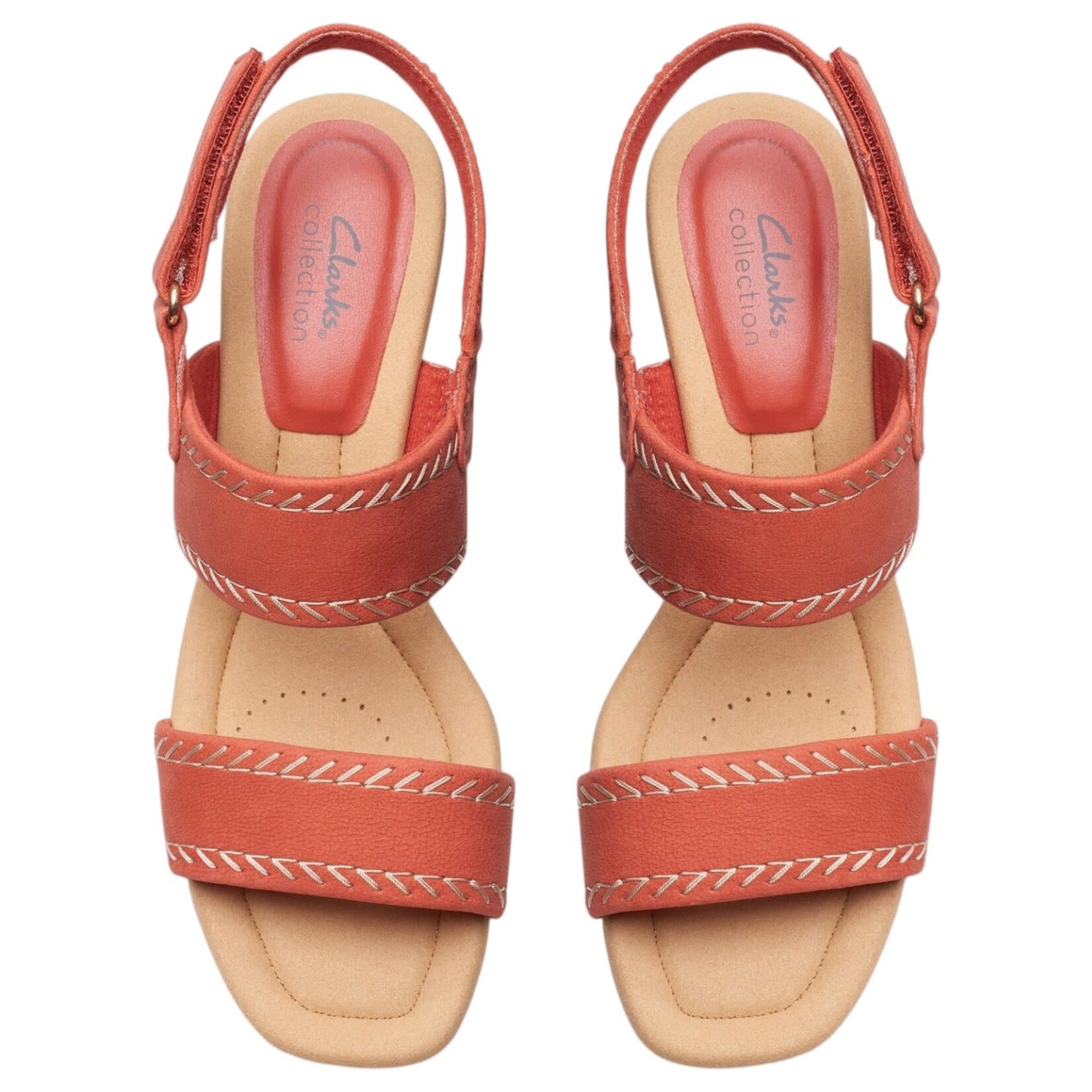 CLARKS CLARKS DOUBLE BAND WEDGE KYARRA ROSE 26177316