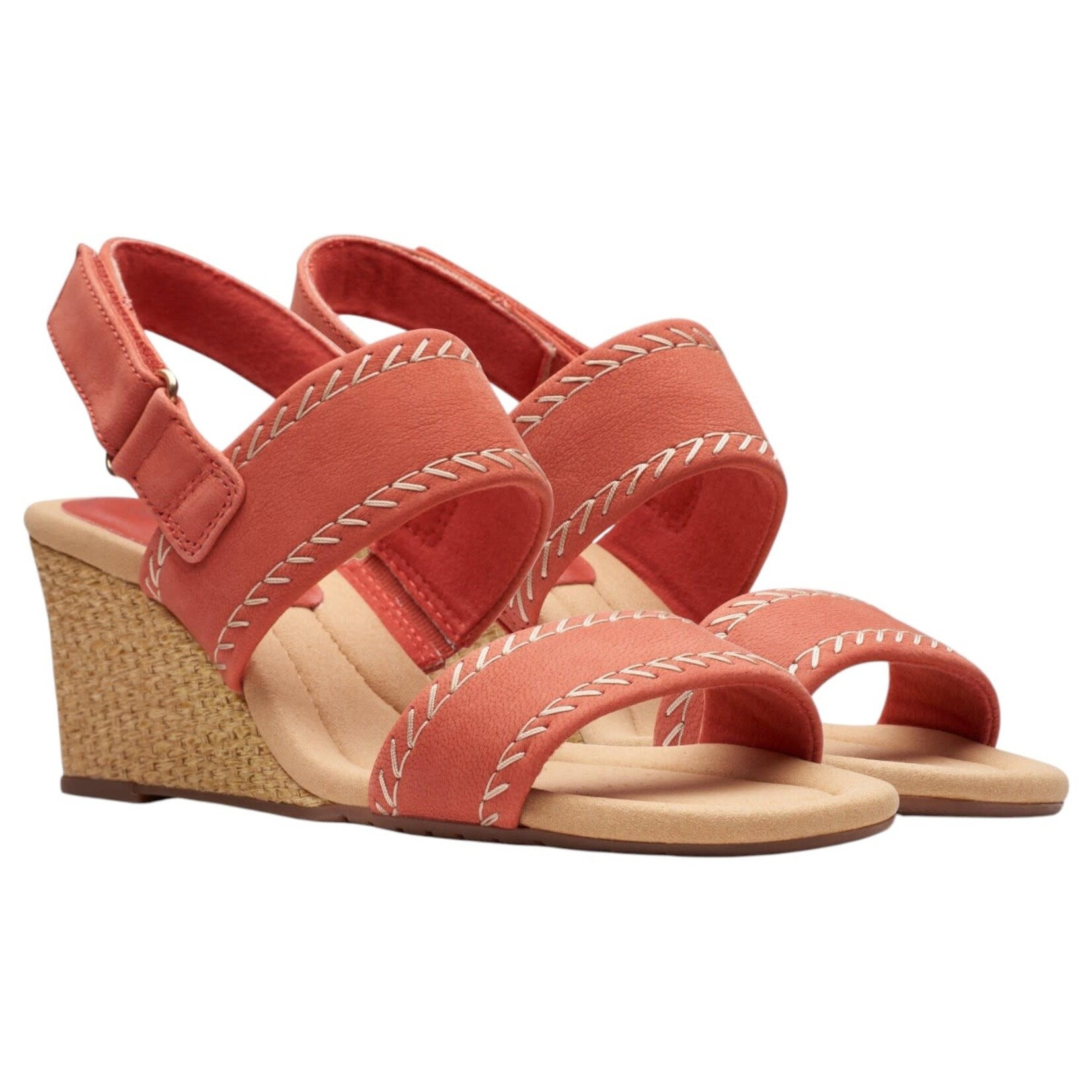 CLARKS CLARKS DOUBLE BAND WEDGE KYARRA ROSE 26177316