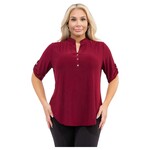 PERSEPTION PERSEPTION PLUS 3 BUTTON SHORT SLEEVE TOP TP-WM-218