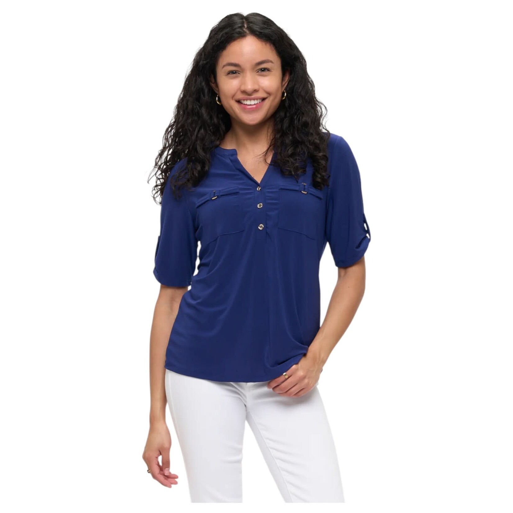 PERSEPTION PERSEPTION ROLL TAB SHORT SLEEVE TOP TP-MS-1951