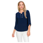 PERSEPTION PERSEPTION 3/4 SLEEVE TOP TP-MS-1155