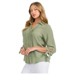 PERSEPTION PERSEPTION PINTUCK COLLAR BUTTON DOWN SHIRT TP-MS-2054