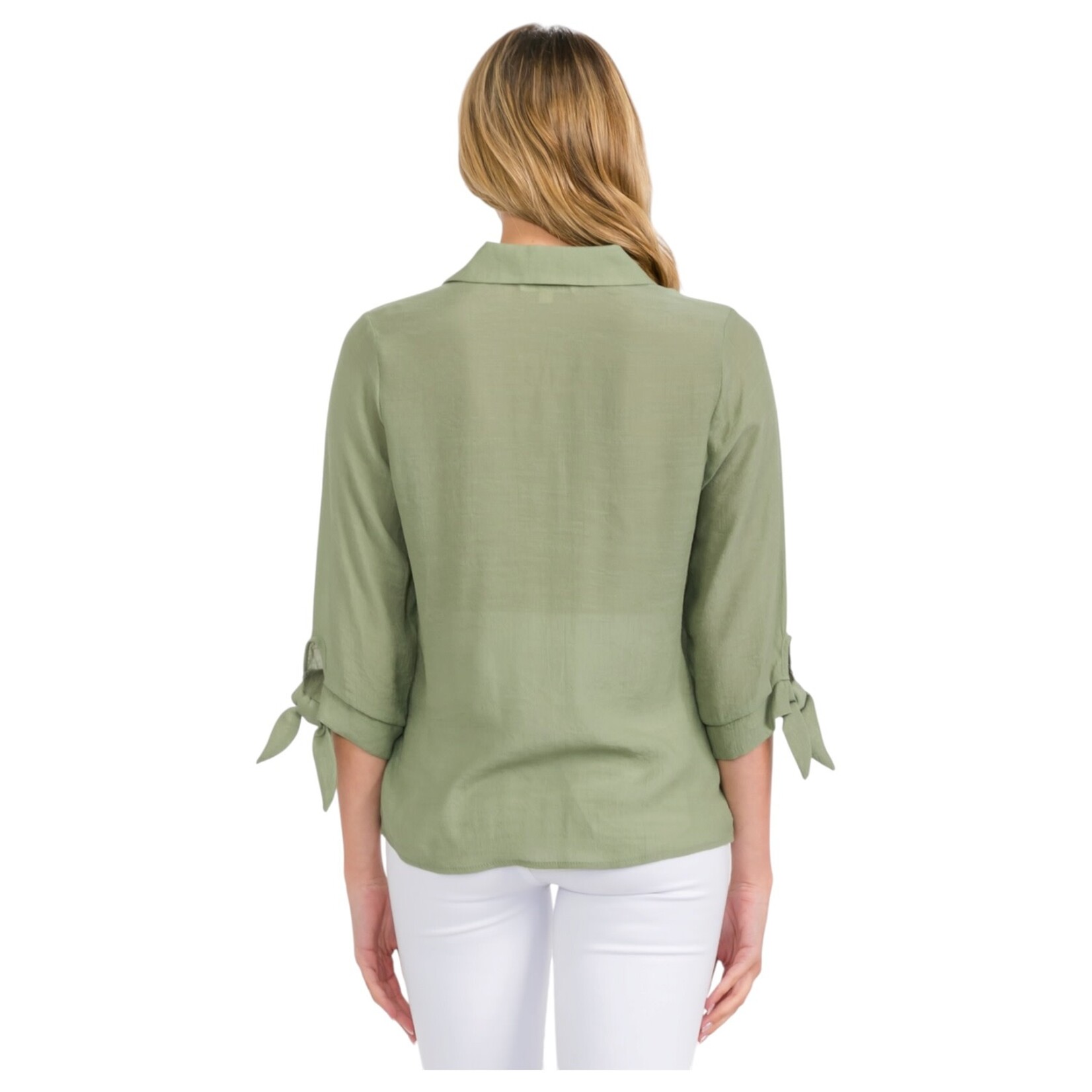 PERSEPTION PERSEPTION PINTUCK COLLAR BUTTON DOWN SHIRT TP-MS-2054