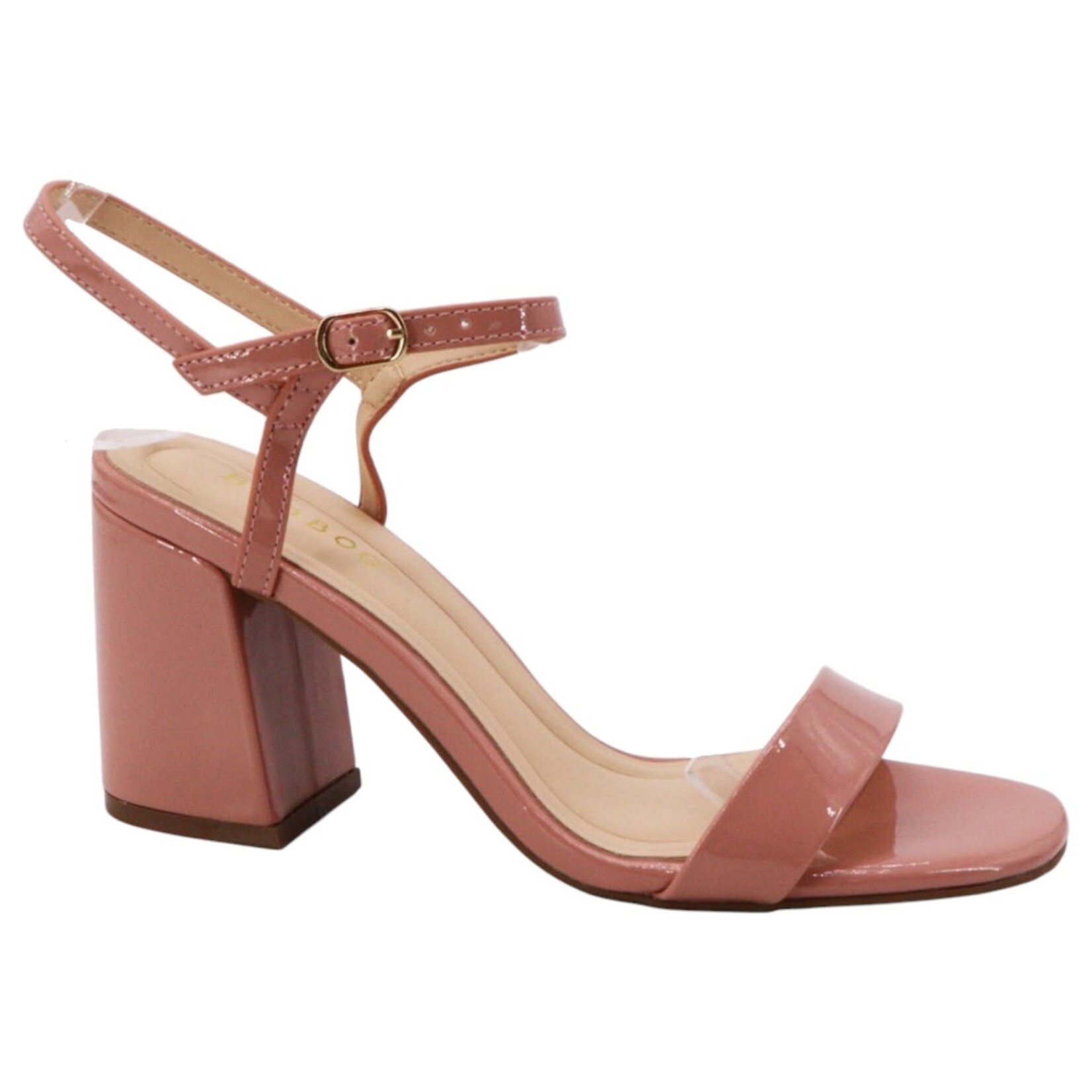 ANNE MICHELLE ANNE MICHELLE ANKLE STRAP CHUNKY HEEL INFLATE-12
