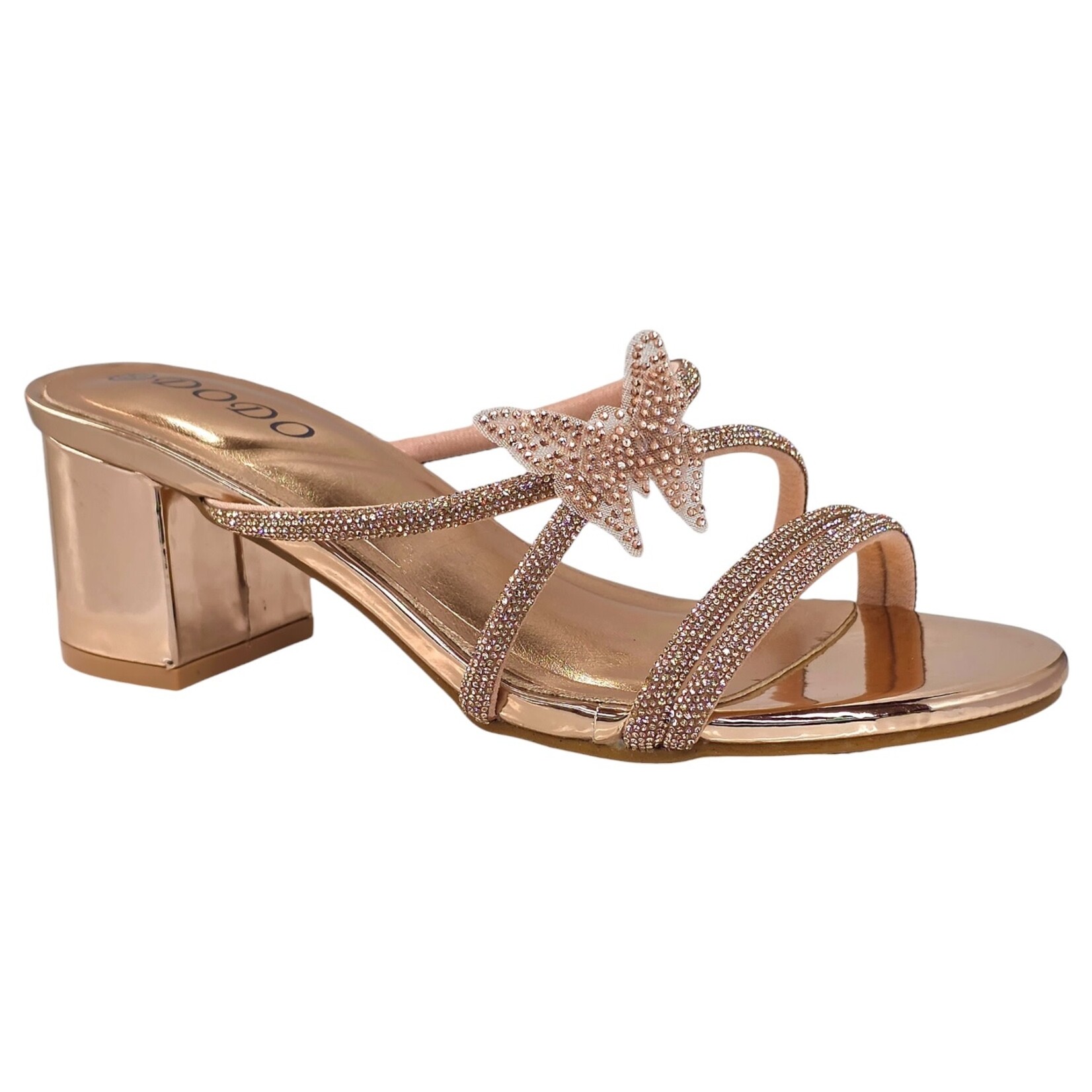 LUCITA LUCITA BLOCK HEEL SLINGBACK H.CLEAR FLYING