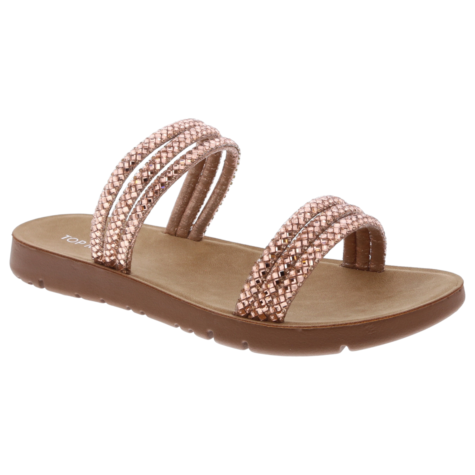 TOP MODA TOP MODA GEM BAND SLIDE SLIPPER SYDNEY-1