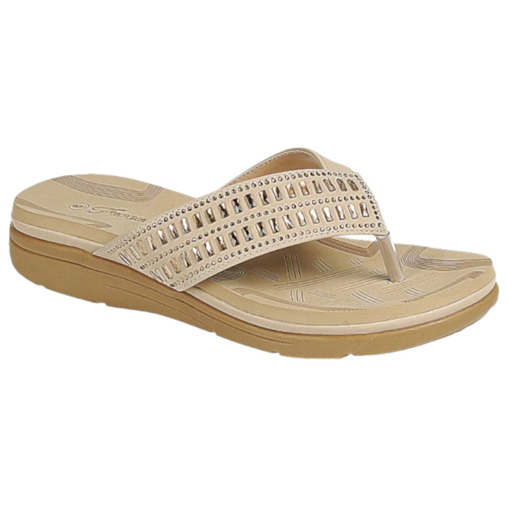 FOREVER FOREVER RHINESTONE SLIPPER TRACY-27