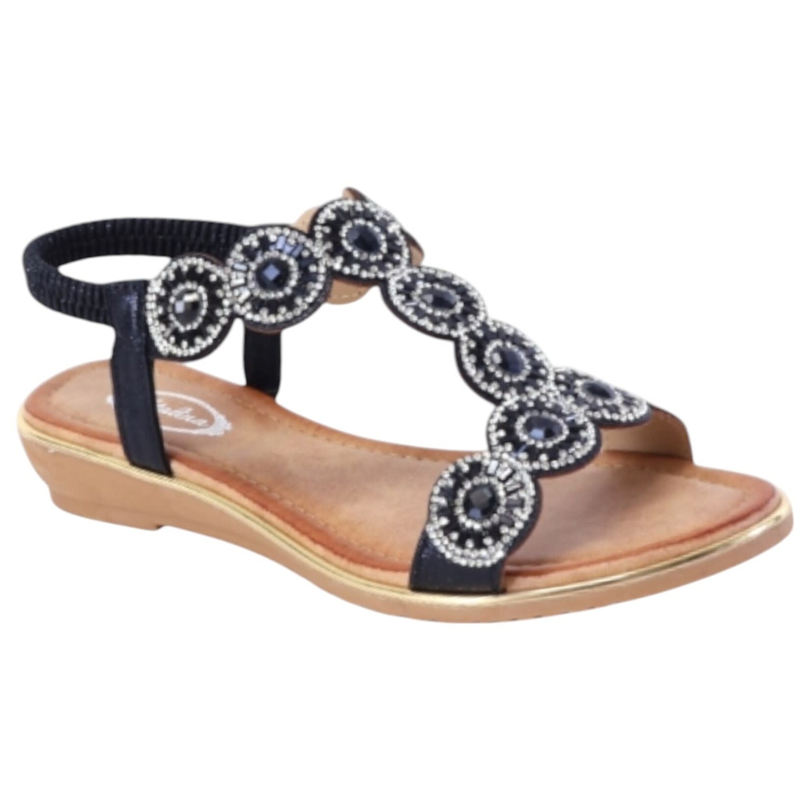 ATALINA ATALINA ELASTIC BAND SANDAL DF9598