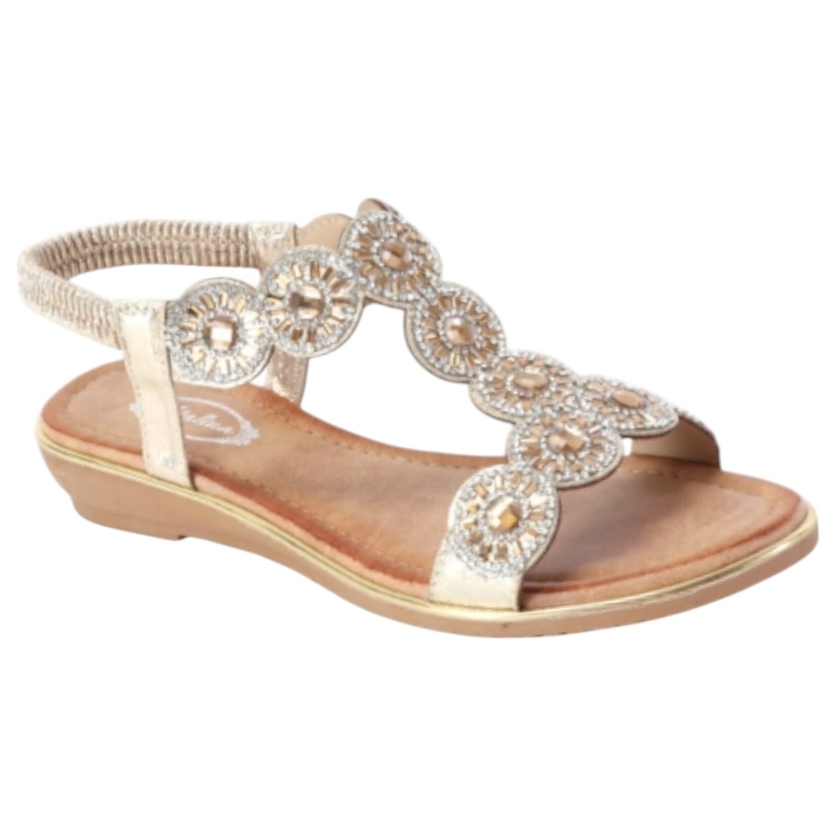 ATALINA ATALINA ELASTIC BAND SANDAL DF9598
