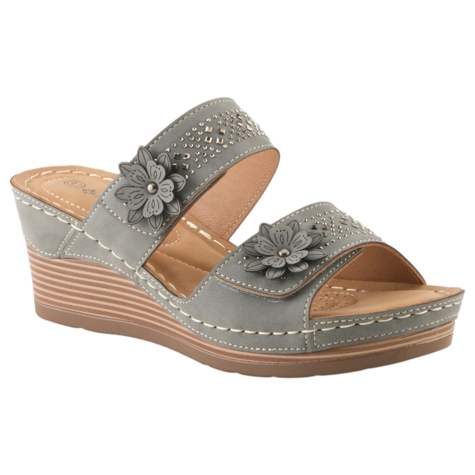 PATRIZIA PATRIZIA DOUBLE STRAP WEDGE MARGHERA