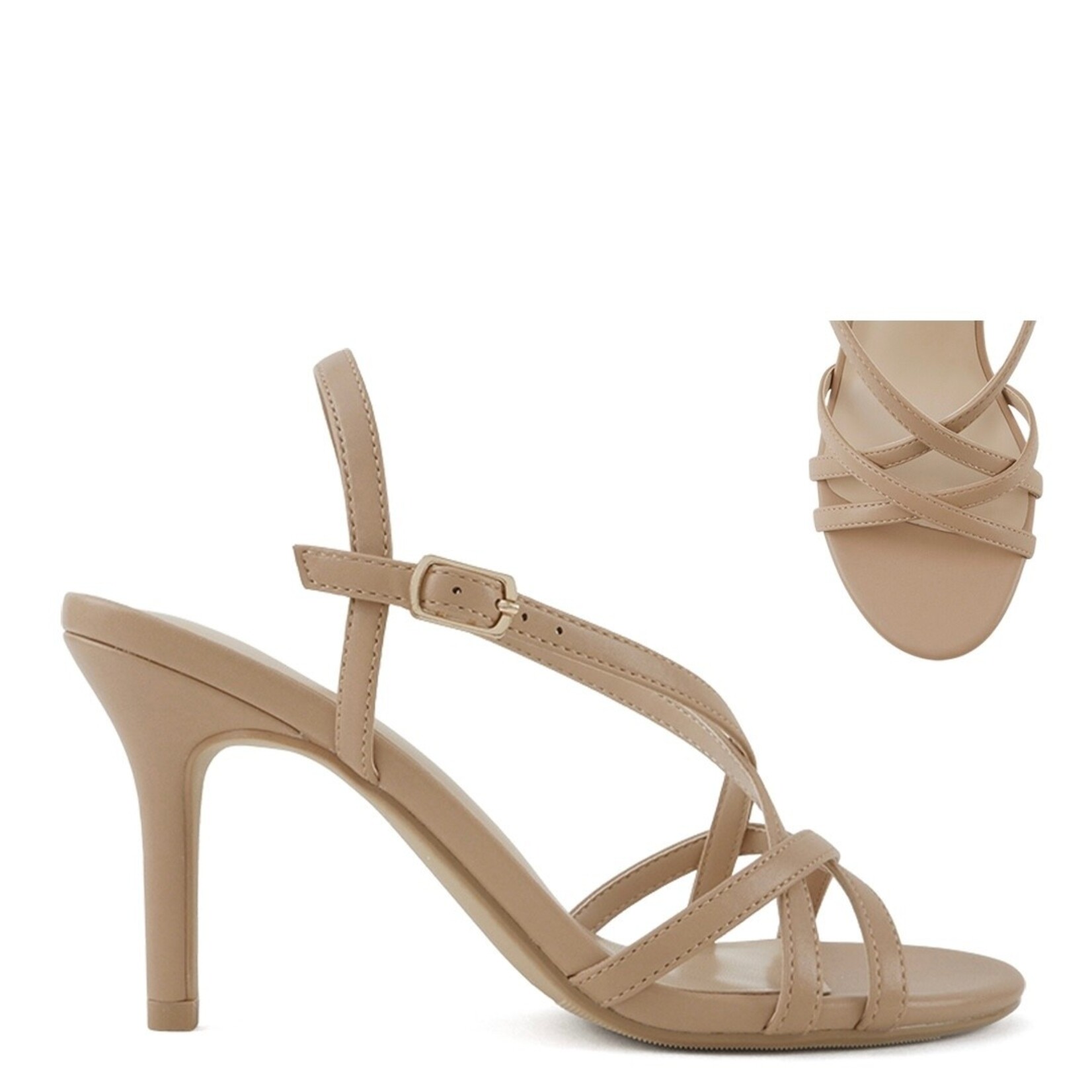 DELICIOUS DELICIOUS STRAPPY HEEL WALES
