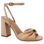 BAMBOO BAMBOO GOLD RING KNOT ANKLE STRAP SLINGBACK HEEL NIDER-39