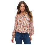 PERSEPTION PERSEPTION OFF SHOULDER LONG SLEEVE TOP TP-MS-2196