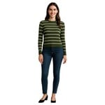 ESTIVANELI ESTIVANELI PULLOVER STRIPE SWEATER FDFL-67056