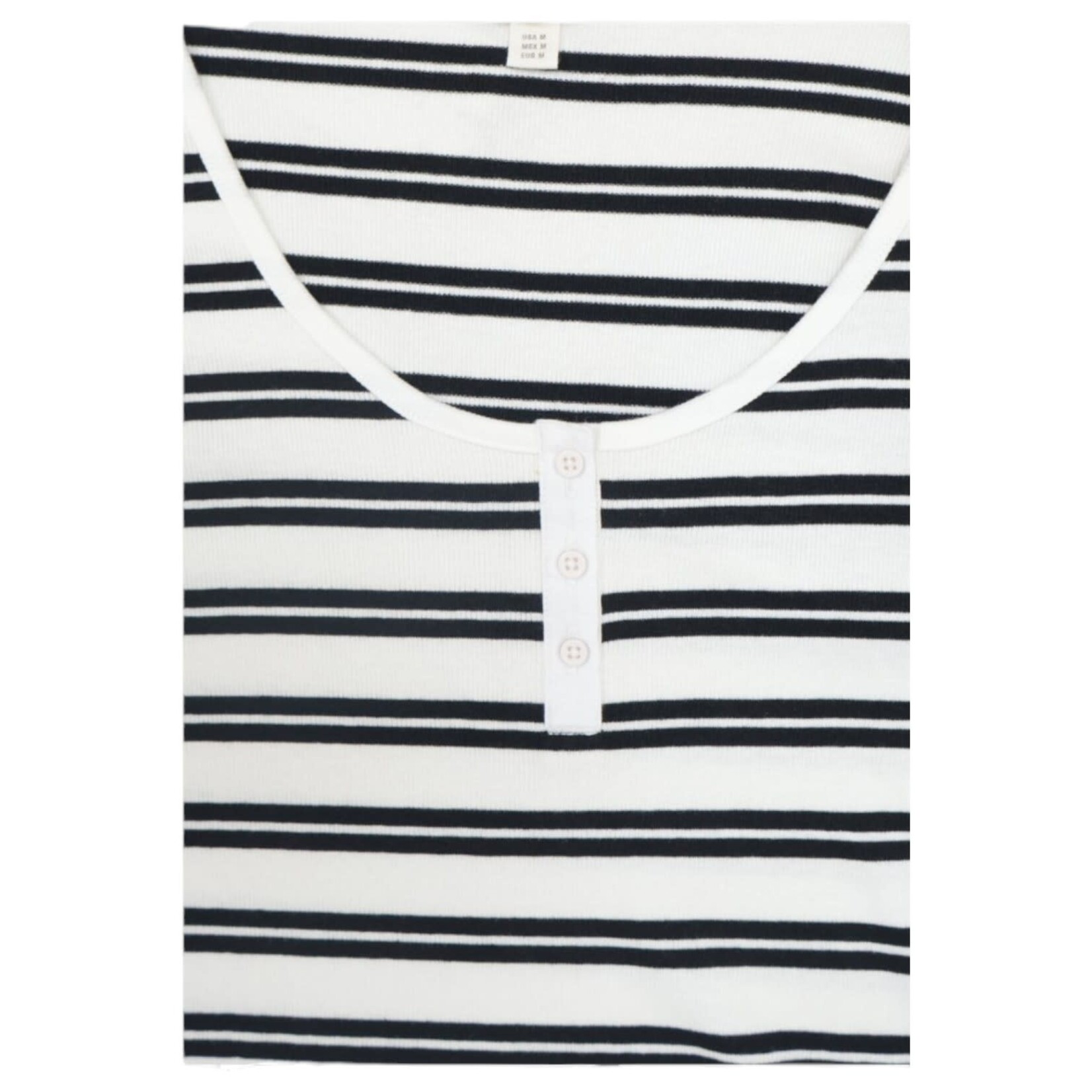 ESTIVANELI ESTIVANELI STRIPE LONG SLEEVE TOP XSEW-66563